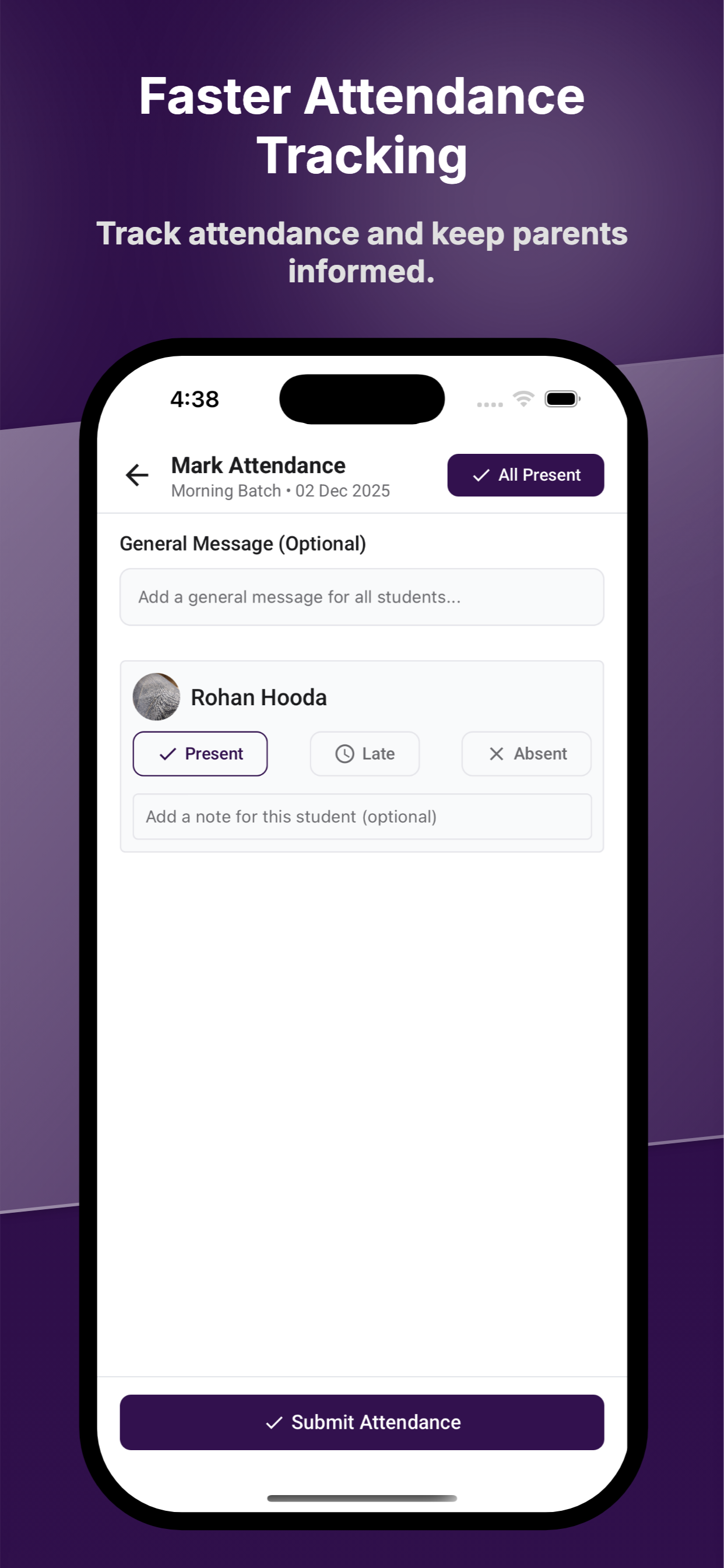 Track Progress Clearly